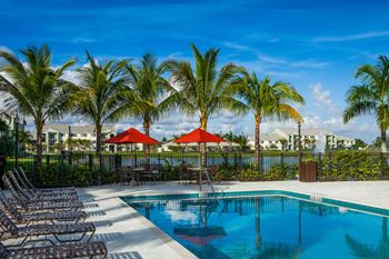 Resort-style swimming pool